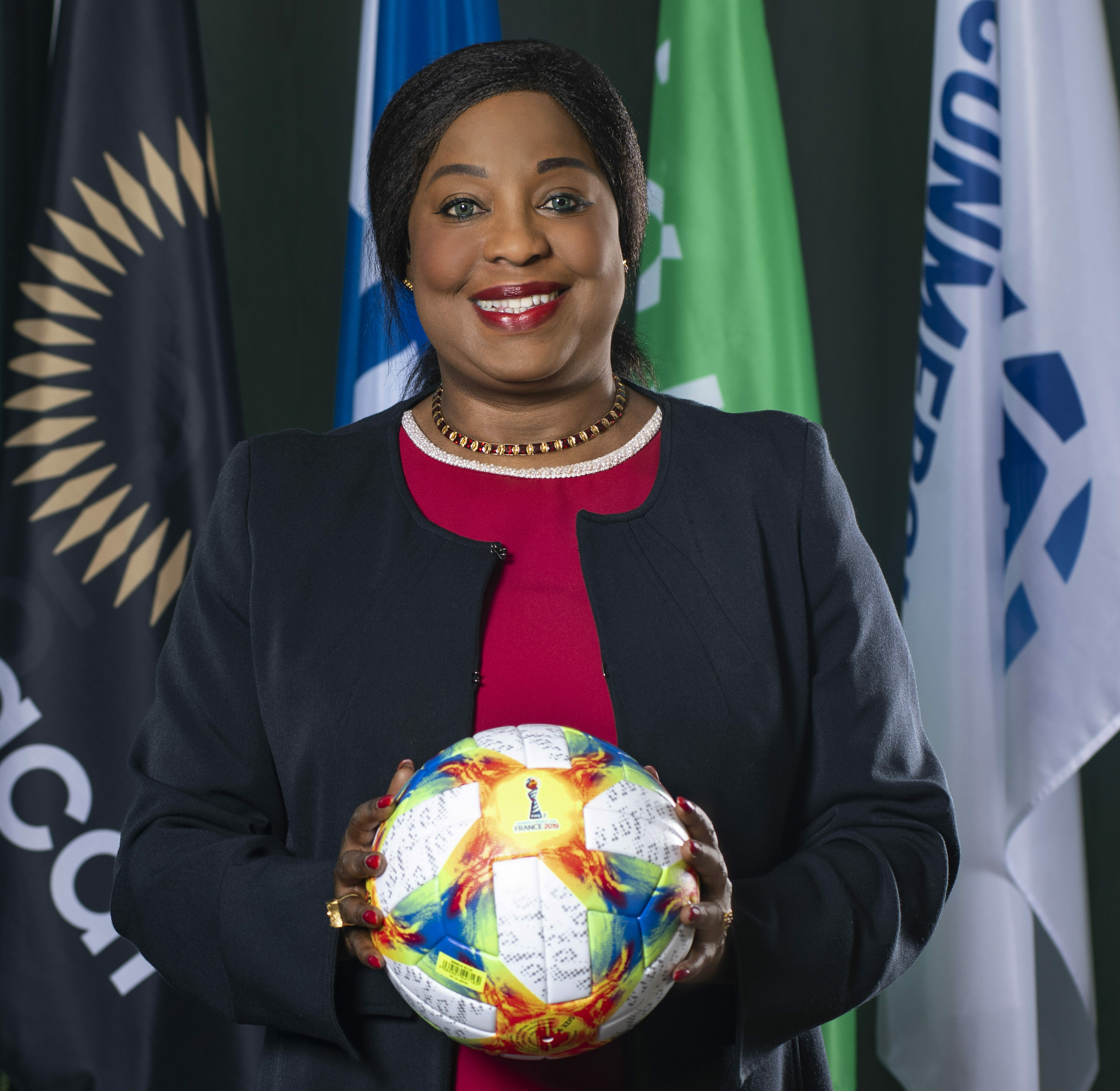 Fatma with football 2