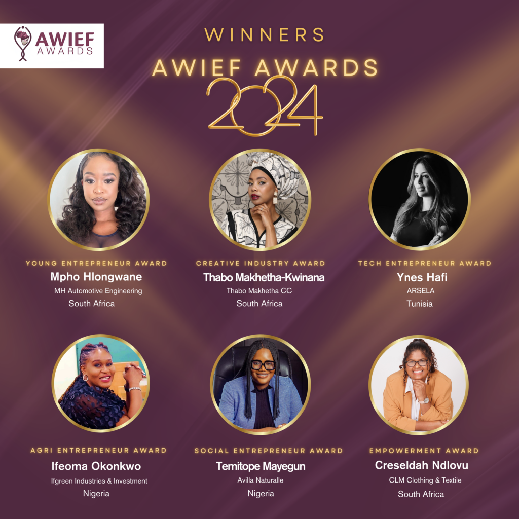 AWIEF - Winners of AWIEF Awards 2024